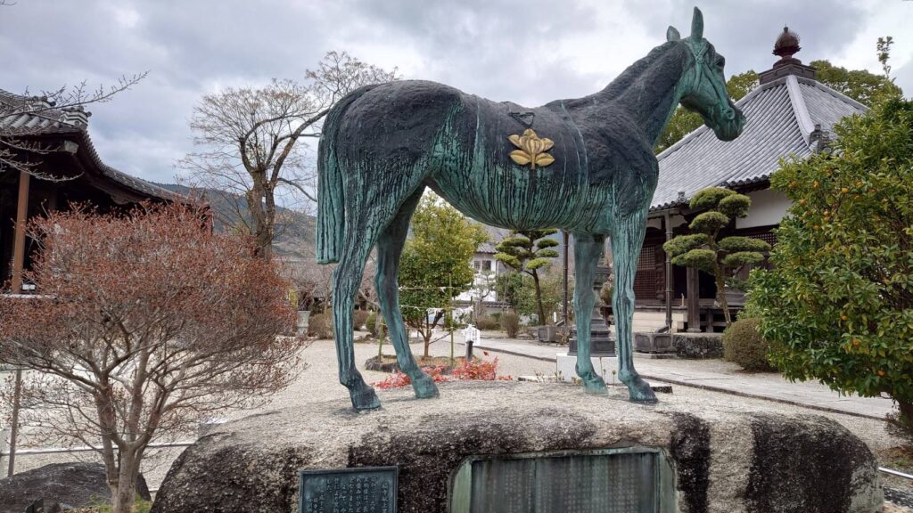 橘寺の境内の様子