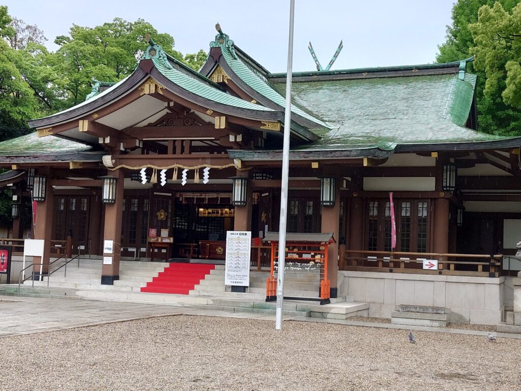 大阪護国神社 本殿・拝殿